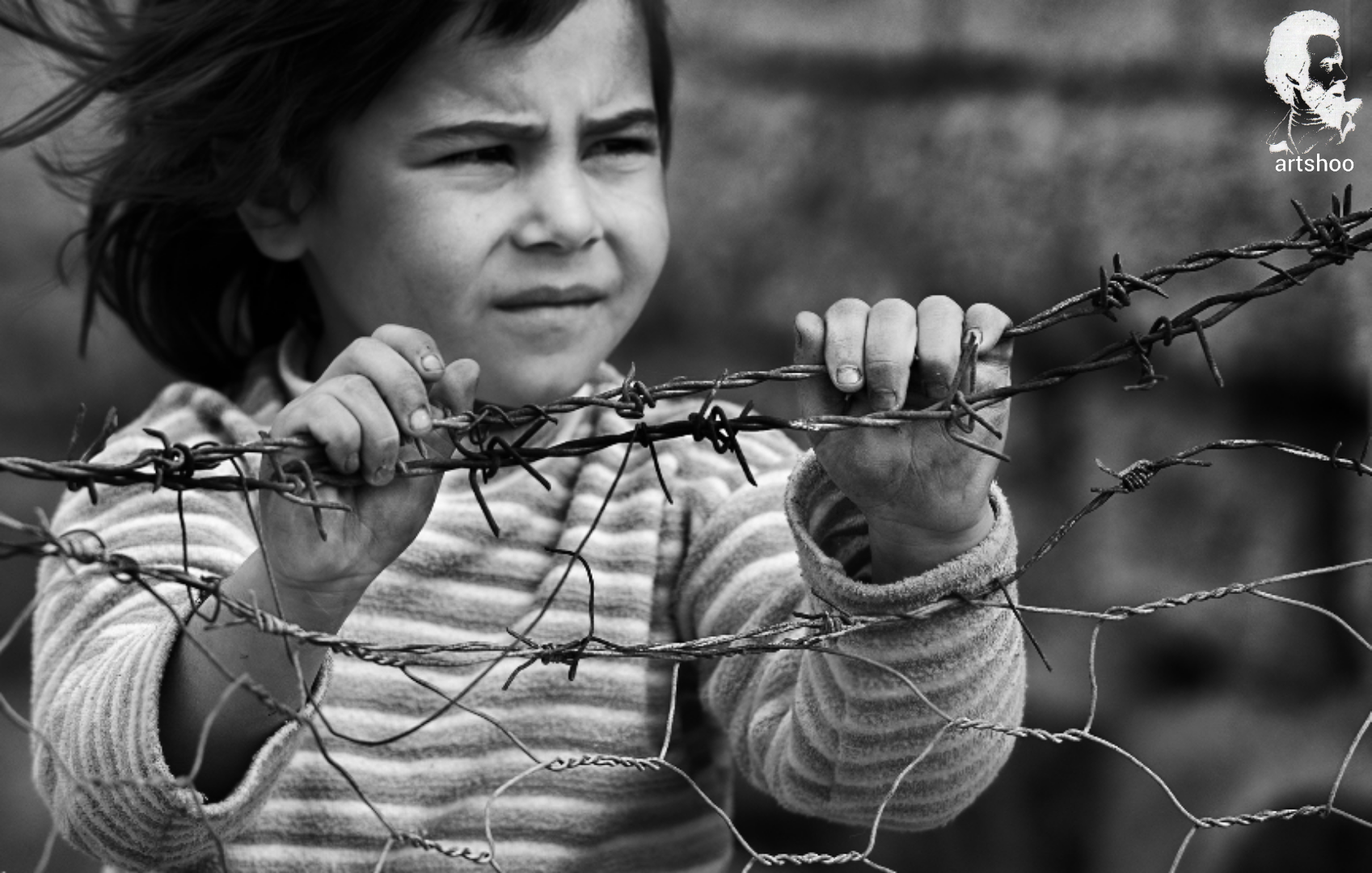 مدل کودک سیاه قلم